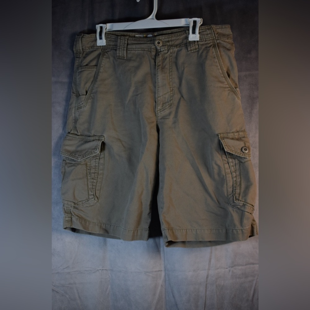 Ocean Pacific OP men’s brown size 32 cargo shorts #Q1031